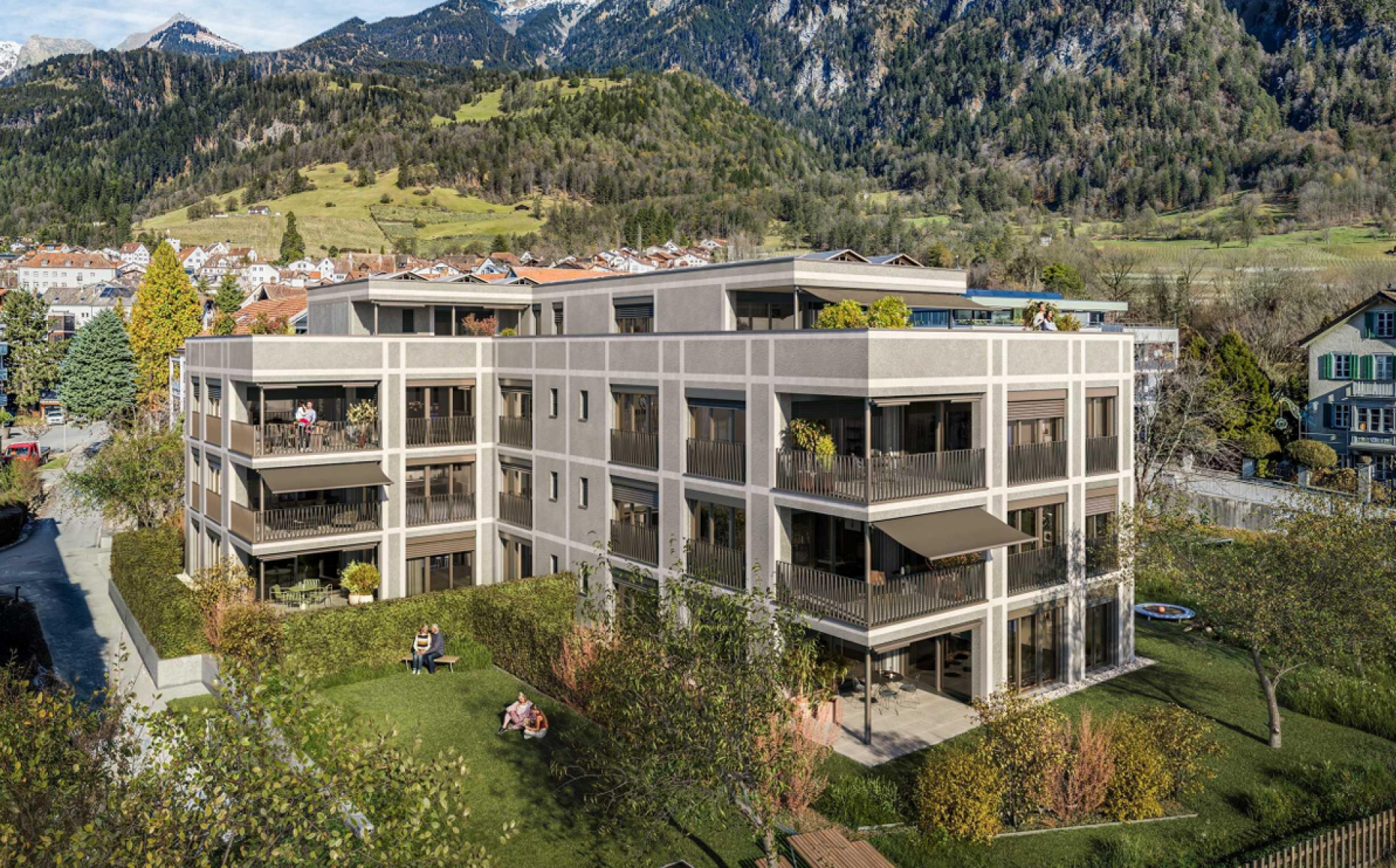 Projekt Sägereistrasse in Malans GR